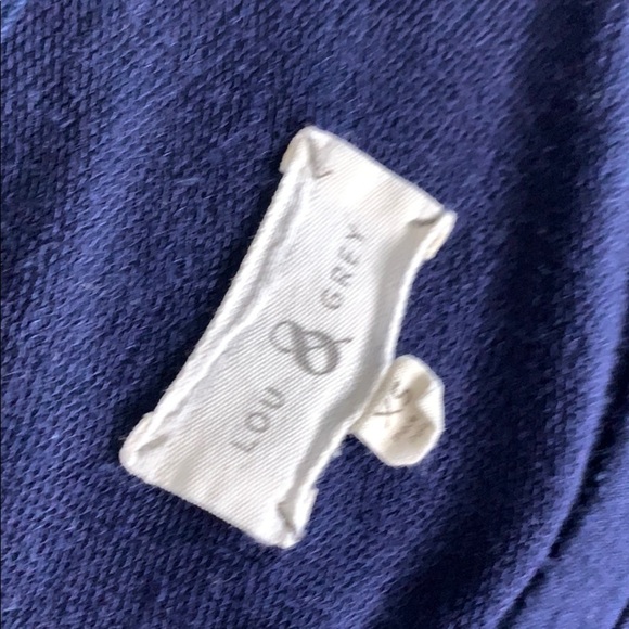 Lou & Grey Oversized casual T-Shirts bundle of 2 women’s size xs green blue set - Picture 4 of 8